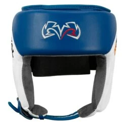 Rival Boxing Amateur Competition Headgear -Titleboxing Shop RHGC2 BL WH 2