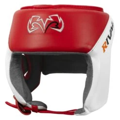 Rival Boxing Amateur Competition Headgear -Titleboxing Shop RHGC2 RD WH 1