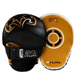 Rival Boxing Curved Punch Mitts -Titleboxing Shop RPM7 BK GD 1 62204c20 fe5c 4473 8fce 27e588264743