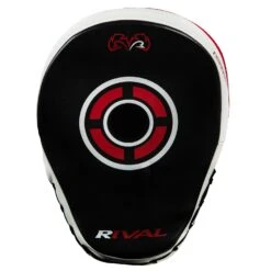 Rival Boxing Curved Punch Mitts -Titleboxing Shop RPM7 BK RD 2