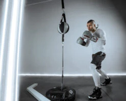 SCYntz Leather Double End Bag -Titleboxing Shop SCYDEBGRBK 1