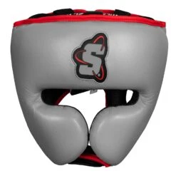 SCYntz Leather Headgear -Titleboxing Shop SCYHG GR BK 2