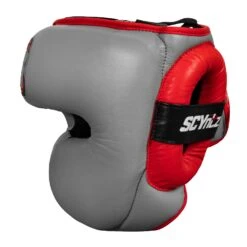 SCYntz Leather Headgear -Titleboxing Shop SCYHG GR BK 3