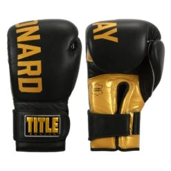TITLE Boxing Sugar Ray Leonard Leather Bag Gloves -Titleboxing Shop SRLBG 2