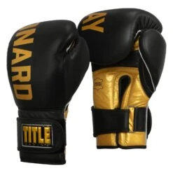 TITLE Boxing Sugar Ray Leonard Leather Bag Gloves -Titleboxing Shop SRLBG 3
