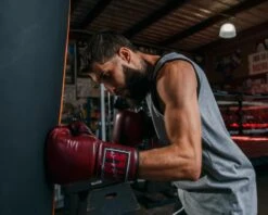 TITLE Boxing Sugar Ray Leonard Throwback Leather Bag Gloves -Titleboxing Shop SRLTLBGMR 2