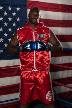TITLE Boxing Sleeveless Ring Vest -Titleboxing Shop SSTVRD WH