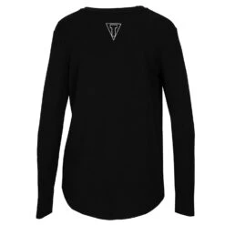 TITLE Boxing DYI Knot So Fast Long Sleeve Top 9 TITLE Boxing DYI Knot So Fast Long Sleeve Top -Titleboxing Shop TBCDYI4 BK 2