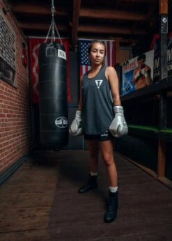 TITLE Boxing Z Supply Pocket Racer Tank 14 TITLE Boxing Z Supply Pocket Racer Tank -Titleboxing Shop TBCWZS1BK 1