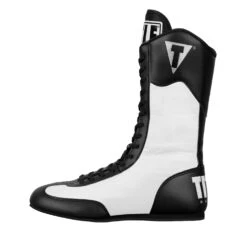 TITLE Boxing Speed-Flex Encore High-Top Shoes -Titleboxing Shop TBS2 BK WH 1