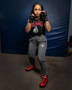 TITLE Boxing Ring Mamba Shoes -Titleboxing Shop TBS20 RD BK