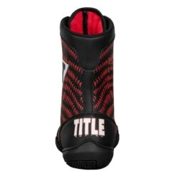 TITLE Boxing Predator Shoes 2.0 -Titleboxing Shop TBS38 RD BK 3