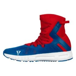 TITLE Boxing High Point Boxing Shoes -Titleboxing Shop TBS41 BL RD WH 1