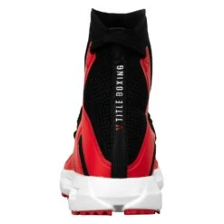 TITLE Boxing High Point Boxing Shoes -Titleboxing Shop TBS41 RD BK 3