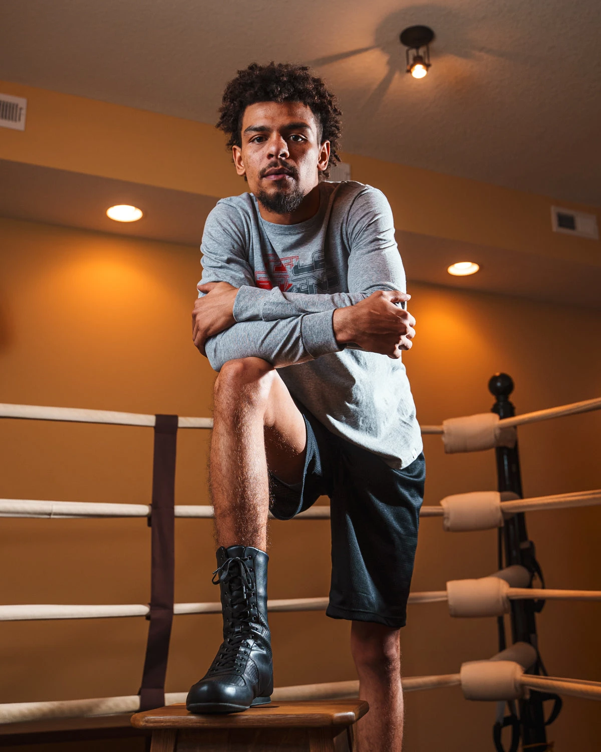 TITLE Boxing High-Top Leather Boxing Shoes 9 TITLE Boxing High-Top Leather Boxing Shoes - Image 7