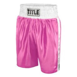 TITLE Boxing Edge Boxing Trunks 33 TITLE Boxing Edge Boxing Trunks -Titleboxing Shop TBTC PK WH 1 8857a788 ad25 42c5 891d 10857301bf97