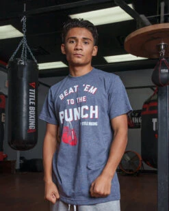 TITLE Boxing Beat Em To The Punch Tee -Titleboxing Shop TBTS204 2