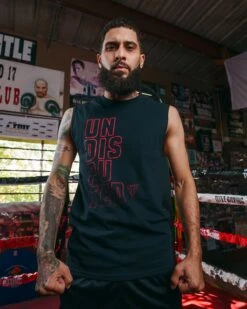 TITLE Boxing Undisputed Muscle Tank 6 TITLE Boxing Undisputed Muscle Tank -Titleboxing Shop TBTS213BK 1