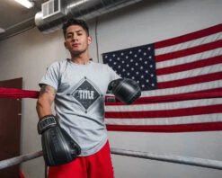 TITLE Boxing Snapshot Tee -Titleboxing Shop TBTS219GR 1