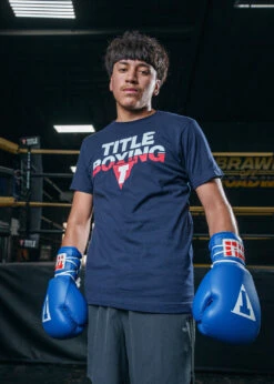 TITLE Boxing Altered Icon Tee -Titleboxing Shop TBTS220NV 2