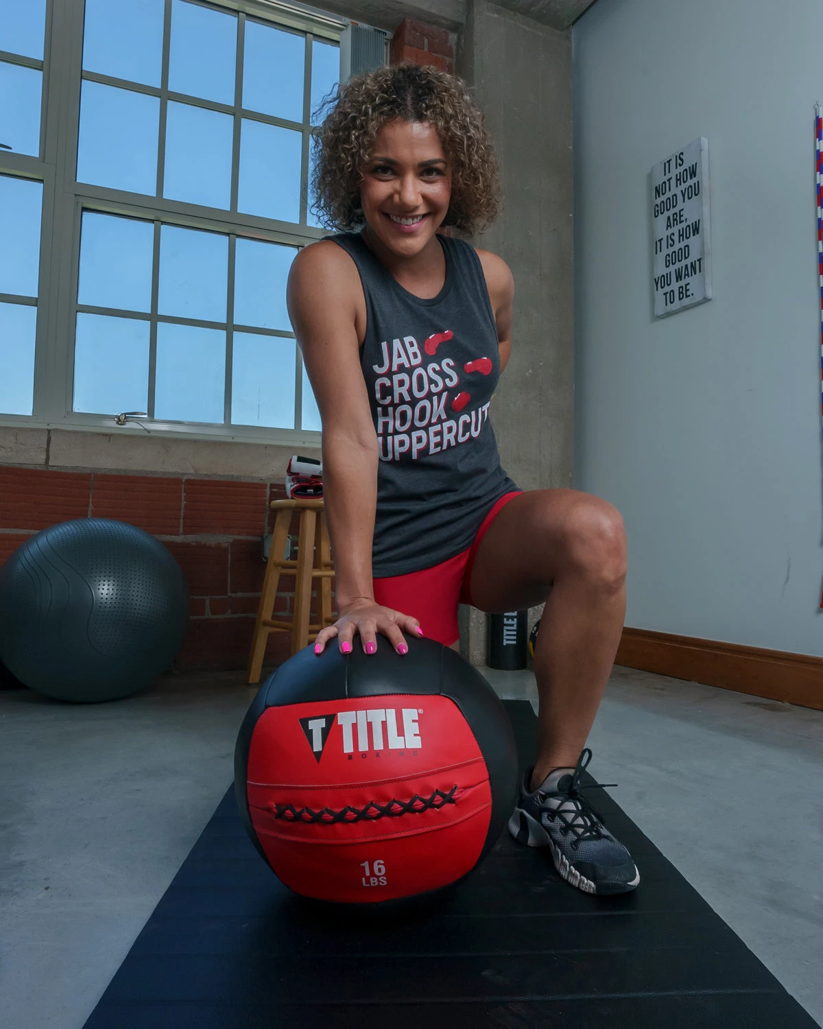 TITLE Boxing Jab Cross Women's Muscle Tee 6 TITLE Boxing Jab Cross Women's Muscle Tee - Image 4