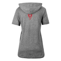 TITLE Boxing Women's Vintage Short Sleeve Hooded Tee 18 TITLE Boxing Women's Vintage Short Sleeve Hooded Tee -Titleboxing Shop TBWTS213 GR 2