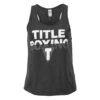 TITLE Boxing Altered Icon Women's Tank 2 TITLE Boxing Altered Icon Women's Tank -Titleboxing Shop TBWTS220 BK 1