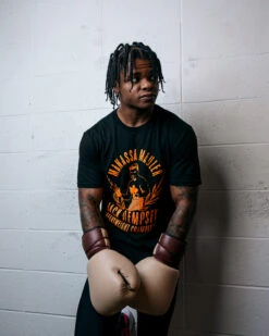 TITLE Boxing Legacy Jack Dempsey Mauler Tee -Titleboxing Shop TLGCY181BK 1