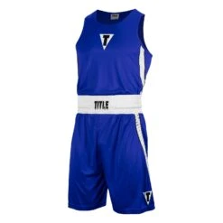 TITLE Boxing Performance Aerovent Amateur Boxing Set 3.0 32 TITLE Boxing Performance Aerovent Amateur Boxing Set 3.0 -Titleboxing Shop TPABS3 BL WH 1
