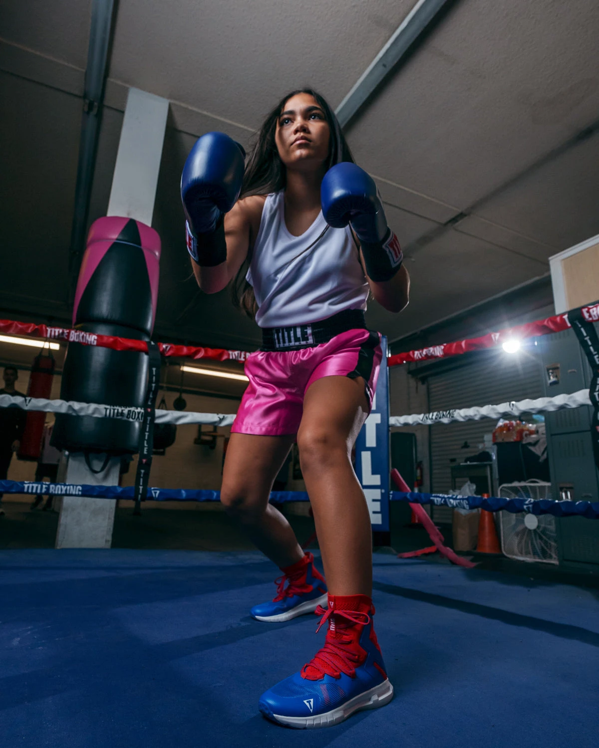 TITLE Boxing Professional Women’s Satin Striped Boxing Trunks 15 TITLE Boxing Professional Women’s Satin Striped Boxing Trunks - Image 13