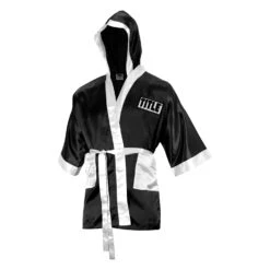 TITLE Boxing Pro Fingertip Robe 2.0 -Titleboxing Shop TSRF2 BK WH 2