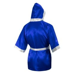 TITLE Boxing Pro Fingertip Robe 2.0 -Titleboxing Shop TSRF2 BL WH 3