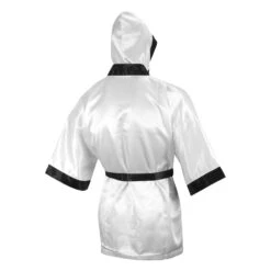 TITLE Boxing Fingertip Robe 35 TITLE Boxing Fingertip Robe -Titleboxing Shop TSRF2 WH BK 3