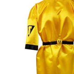 TITLE Boxing Pro Full Length Boxing Robe -Titleboxing Shop TSRFL2 GD BK 05
