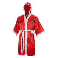 TITLE Boxing Pro Full Length Robe 3.0 41 TITLE Boxing Pro Full Length Robe 3.0 -Titleboxing Shop TSRFL3 RD WH 2