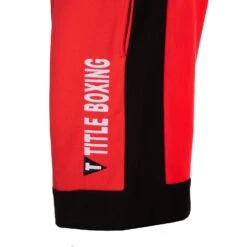 TITLE Boxing Dual Stripe Sweat Shorts -Titleboxing Shop TTSV4 RD BK 2