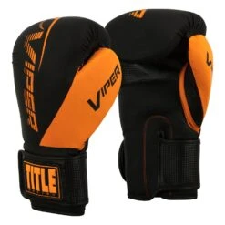 Viper By TITLE Boxing Strike Bag Gloves 2.0 28 Viper By TITLE Boxing Strike Bag Gloves 2.0 -Titleboxing Shop VSBG2 BK OR 02