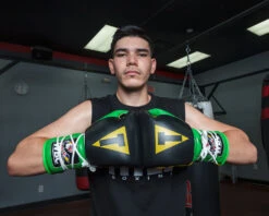 WBC By TITLE Boxing Sparring Gloves -Titleboxing Shop WBCSGBKGNGD 2