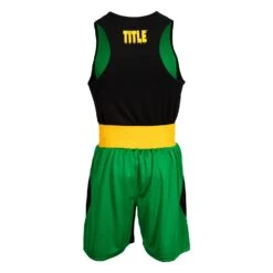 WBC By TITLE Boxing Amateur Competition Outfit -Titleboxing Shop WBCTABS GN BK 2