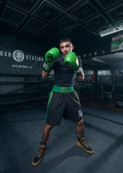 WBC By TITLE Boxing Sweat Shorts -Titleboxing Shop WBCTTSBKGR 1