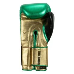 WBC By TITLE Boxing Green Belt Bag Gloves -Titleboxing Shop WGBBG GN GD BK 4