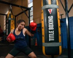 TITLE Boxing Wall Mount Menace Training Bag -Titleboxing Shop WMTB 1 9973f314 60a5 4013 8d18 8169f1a5847d