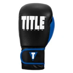 TITLE Boxing Dynamic Strike Heavy Bag Gloves -Titleboxing Shop XDBG BK BL 003