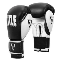 TITLE Boxing Dynamic Strike Heavy Bag Gloves -Titleboxing Shop XDBG BK WH 002