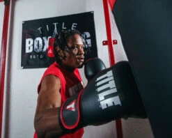 TITLE Boxing Dynamic Strike Heavy Bag Gloves -Titleboxing Shop XDBGRDBK 1