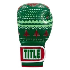 TITLE Boxing Limited Edition Deck The Halls Bag Gloves 13 TITLE Boxing Limited Edition Deck The Halls Bag Gloves -Titleboxing Shop XMASBG GN 3