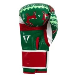 TITLE Boxing Limited Edition Deck The Halls Bag Gloves 14 TITLE Boxing Limited Edition Deck The Halls Bag Gloves -Titleboxing Shop XMASBG GN 4