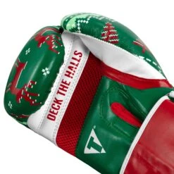 TITLE Boxing Limited Edition Deck The Halls Bag Gloves 15 TITLE Boxing Limited Edition Deck The Halls Bag Gloves -Titleboxing Shop XMASBG GN 5