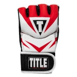 TITLE MMA Command Pro Fight Gloves 27 TITLE MMA Command Pro Fight Gloves -Titleboxing Shop XMCPFG RD WH 003