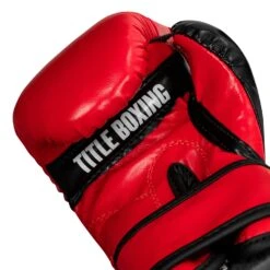 TITLE Boxing Youth Bag Gloves 26 TITLE Boxing Youth Bag Gloves -Titleboxing Shop YTBBG RD BK 05